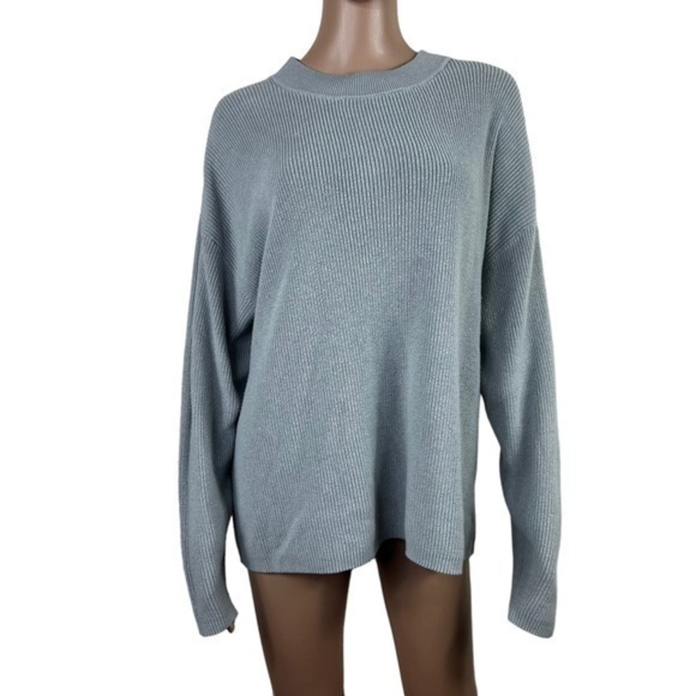 Lucca Women Sweater Pullover Gray Size M